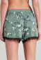 Pants short lace floral print khaki - Mix & Relax