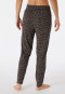 Pants long cuffs patterned anthracite - Mix+Relax
