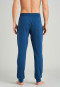 Pantalon long poignets rayures jeans bleu - Mix + Relax
