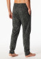 Lange broek met donkergroen bedrukt - Mix+ Relax