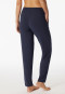 Broek lang / extra lang modal blauw - Mix + Relax