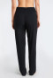 Pantalon long / extra-long modal noir - Mix + Relax