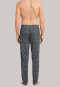 Pantalon long interlock fin beige à motifs - Mix & Relax