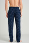 Broek lang fijn interlock suikerstokken rood  Mix + Relax