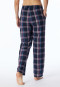 Hose lang Flanell Organic Cotton Karos multicolor - Mix+Relax