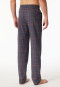 Pantalon long carreaux graphite imprimé - Mix+Relax