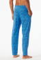 Lange broek met bedrukt maritiem indigo - Mix+ Relax