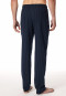 Long midnight blue striped pants - Mix+Relax