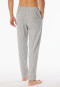 Pants long single jersey jacquard stripes midnight blue - Mix+Relax