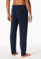 Pantaloni lunghi in velluto blu notte - Mix+ Relax