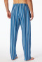 Long woven fabric pants aquarium striped - Mix+Relax