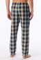 Long pants, woven fabric, curry chequered - Mix+ Relax
