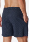 Long boxer jersey donkerblauw patroon- Mix+Relax