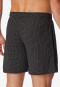 Long boxer shorts jersey black patterned - Mix & Relax