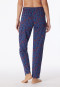 Lounge pants long jersey flowers multicolored - Mix & Relax