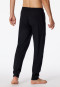 Long pants jersey cuffs black - Mix & Relax Cotton