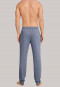 Loungehose lang Jersey dunkelblau meliert - Mix & Relax Cotton