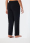 Lounge pants long modal Marlene cut black - Mix + Relax