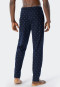 Pantalon d'intérieur coton bio bleu foncé imprimé - Mix+Relax