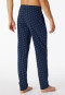 Pantalon d'intérieur long coton bio lilas imprimé - Mix+Relax