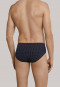 Mini briefs dark blue patterned - Dark Sapphire