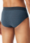 Mini briefs Organic Cotton patterned graphite - Comfort Fit