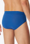 Mini slip biologisch katoen gedessineerd indigo - Comfort Fit