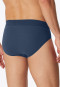 Mini briefs Organic Cotton piping admiral - Comfort Fit