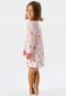 Nachthemd langarm Organic Cotton Teddys Herzen rosa - Natural Love