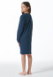 Nachthemd langarm wild blau - Nightwear