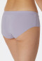 Slip in cotone biologico a doppia costa, color lilla - Pure Rib