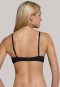 Push-up-BH mit Bügel und Spitze schwarz - Pure Micro