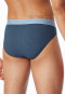 Rio-Slip Modal gestreift blaugrau - Duality Function