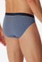 Rioslip modal gestreept marineblauw/wit - Duality Function
