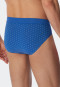 Rio-Slip Organic Cotton gemustert aqua/schwarz - Fashion Daywear