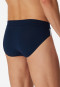 Rio briefs 3-pack organic cotton stripes dark blue - 95/5