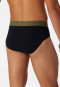 Set di 3 slip Rio in cotone biologico con elastico in vita multicolore - 95/5