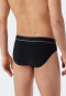 Rio-Slips 3er-Pack Organic Cotton Webgummibund schwarz - 95/5