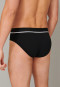 Slips Rio lot de 3 Organic Cotton taille élastique noir/gris - 95/5