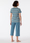 Pyjama 3/4 longueur gris bleu - Casual Essentials