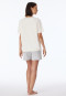 Pyjamas short organic cotton cream - Casual Nightwear