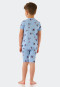 Pajamas short fine rib organic cotton seal pirates air - Boys World
