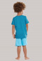 Pajamas short Hawaii surfer palms blue - Rat Henry