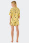 Pajamas short organic cotton camper vanilla - Ocean Flow