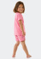 Schlafanzug kurz Organic Cotton Farm Küken pink - Girls World