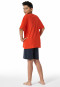 Schlafanzug kurz Organic Cotton hellrot - Nightwear