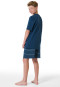Short pyjamas Organic Cotton indigo - Nightwear