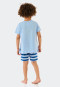 Schlafanzug kurz Organic Cotton Ratte Fischer Ringel air - Rat Henry