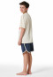 Schlafanzug kurz Organic creme - Nightwear