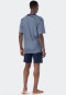 Schlafanzug kurz V-Ausschnitt Ringel air - Essentials Nightwear